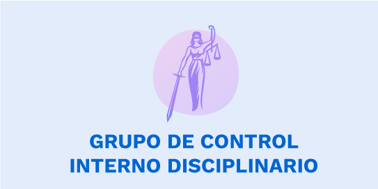 Grupo de Control interno disciplinario