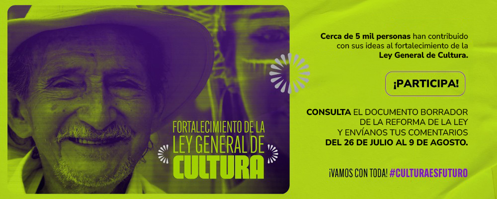 Fortalecimiento de la Ley General de Cultura